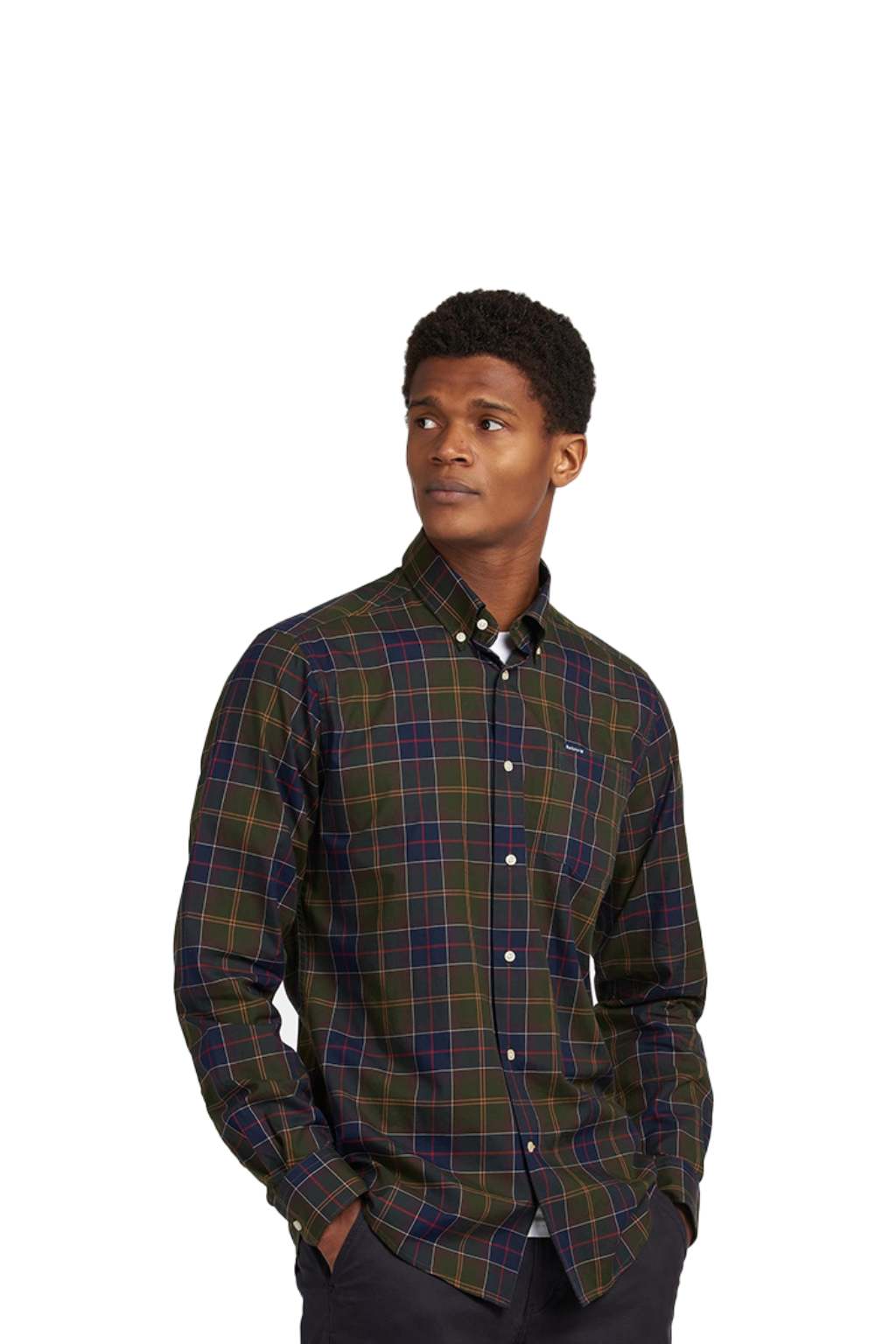 Barbour Camicia Wetheram taglio sartoriale