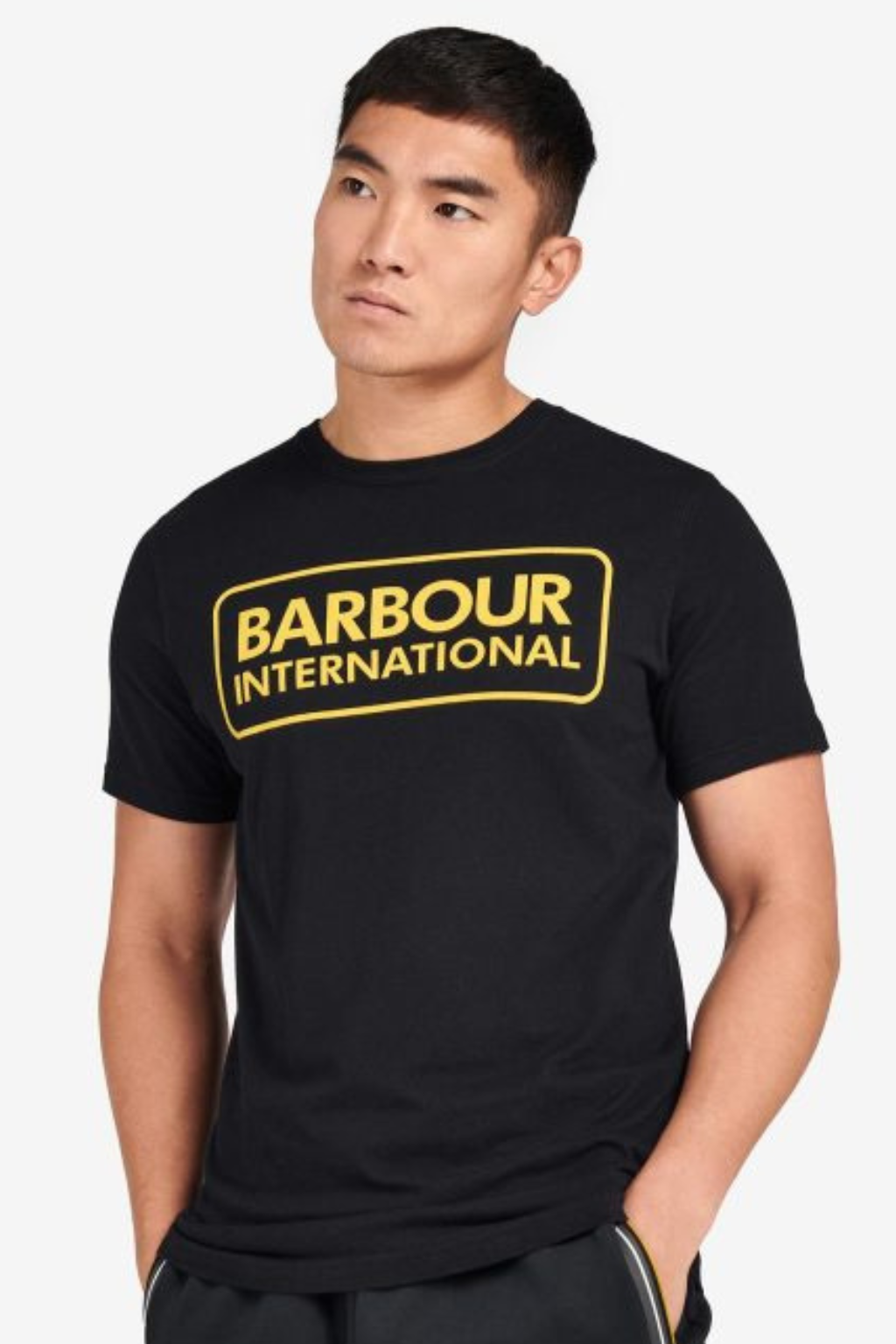 Barbour T-shirt con logo piccolo