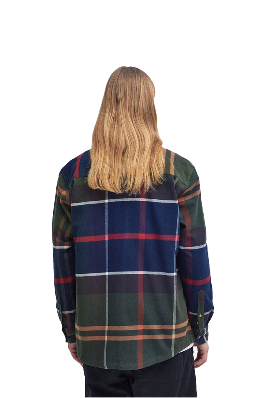 Barbour Camicia in tartan oversize