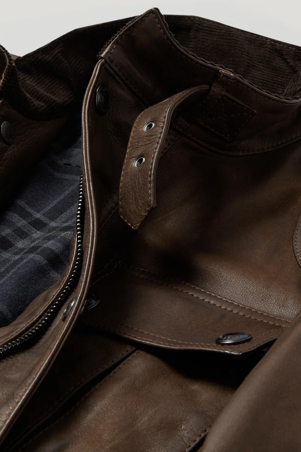 Belstaff GIACCA GANGSTER Pelle nabuk