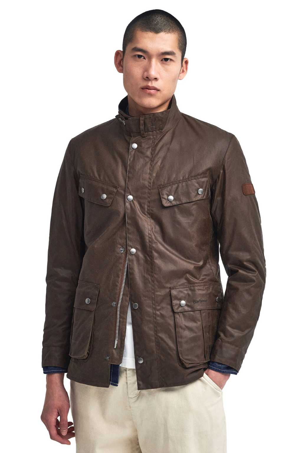 Barbour International giacca Duke Waxed