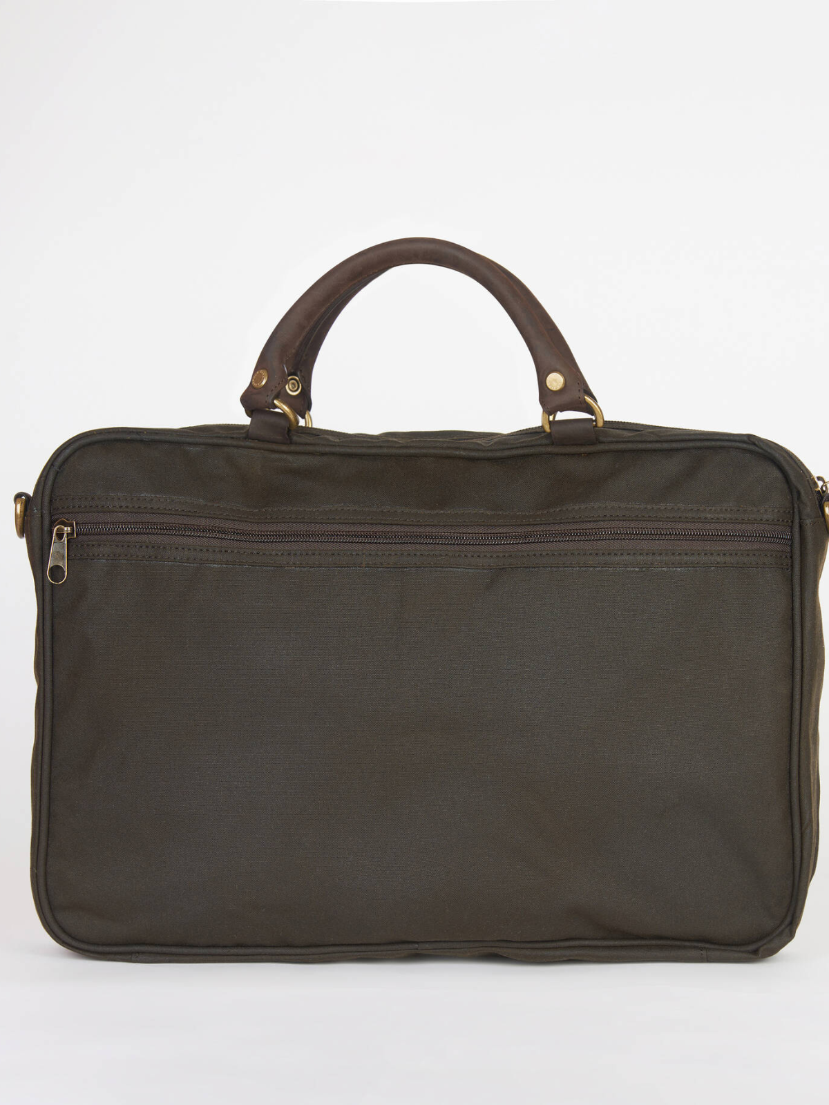 Barbour Briefcase in pelle cerata