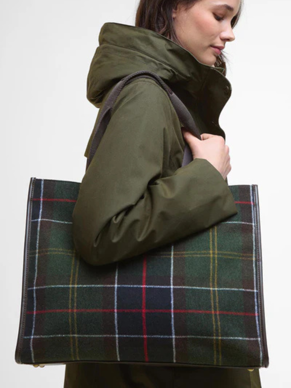 BARBOUR LADY Borsa tote Turnberry in tartan