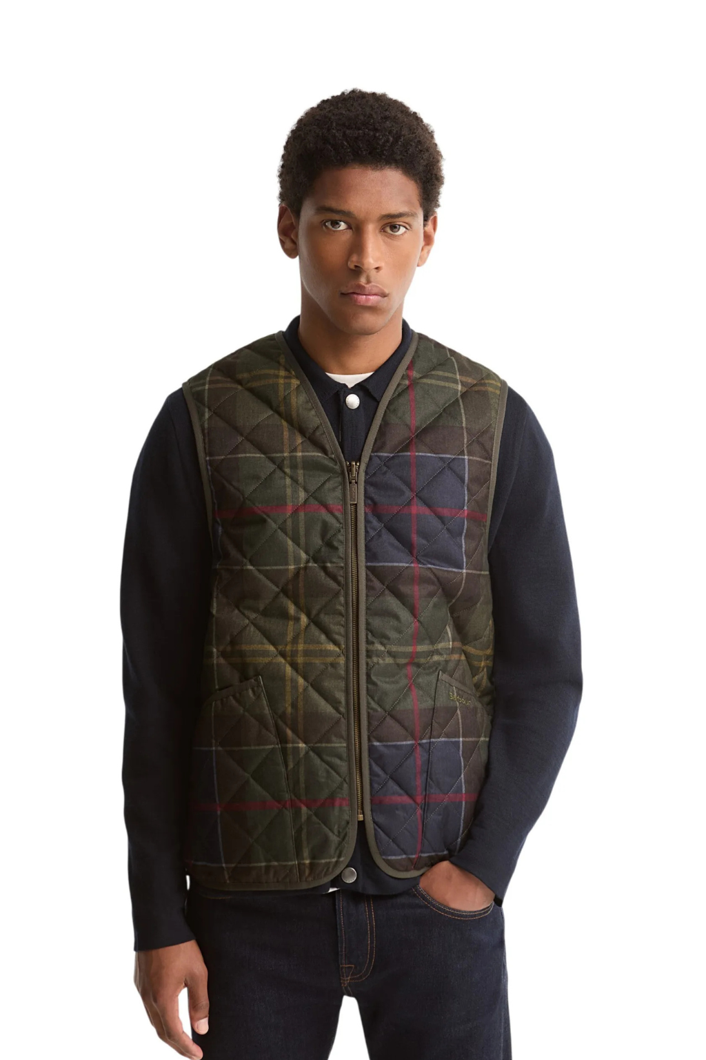 Barbour gilet  ICONS TARTAN LINER