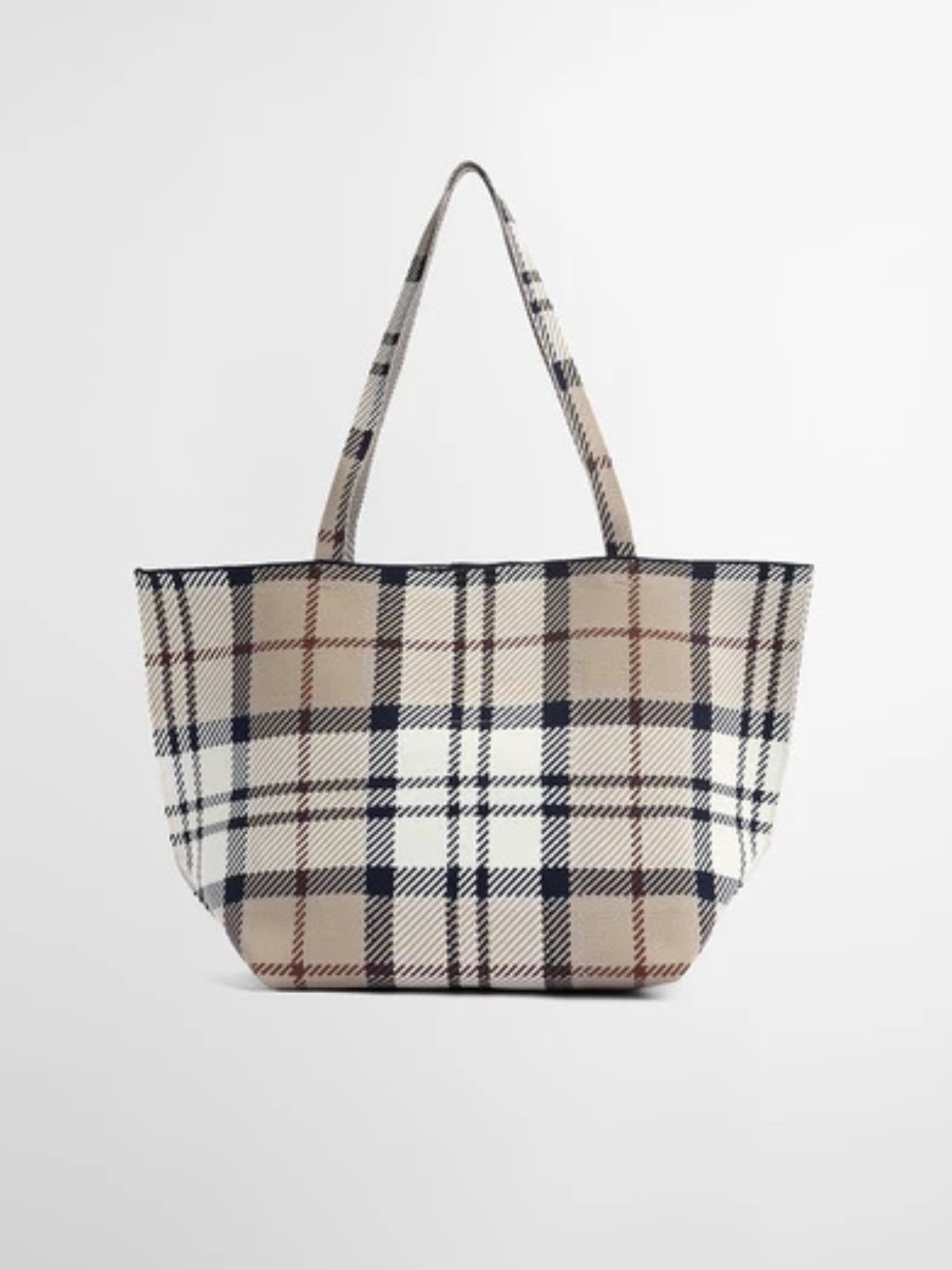 BARBOUR LADY Borsa tote grande in tartan Layla
