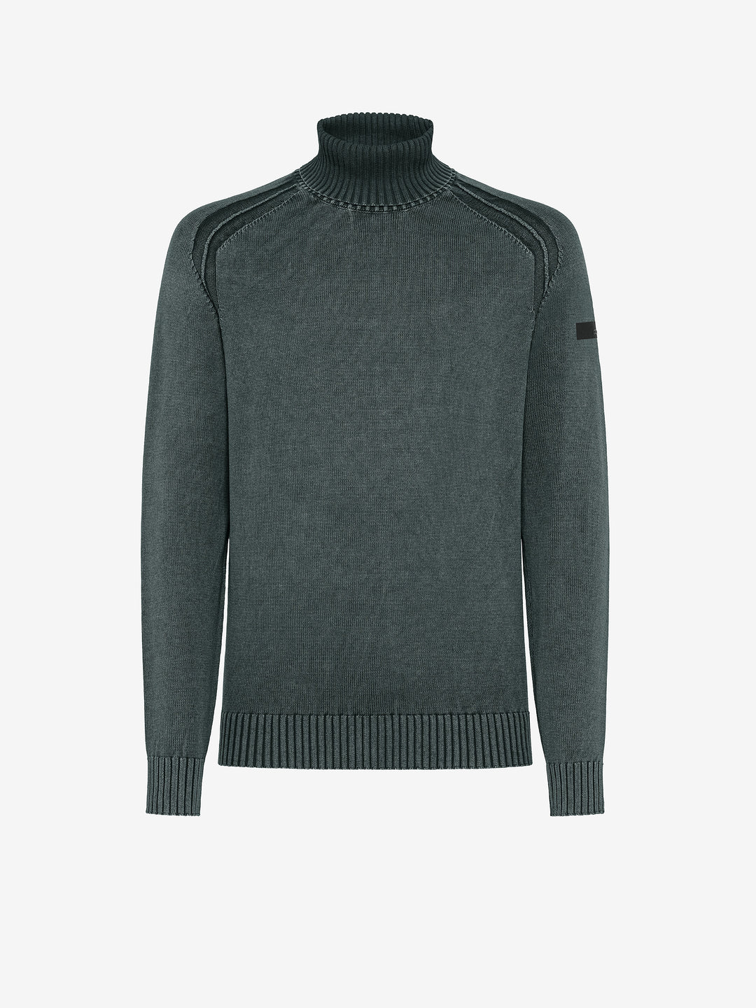 Cotton Techno Wash Turtleneck Knit