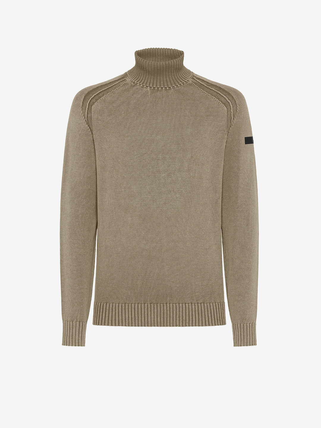 Cotton Techno Wash Turtleneck Knit