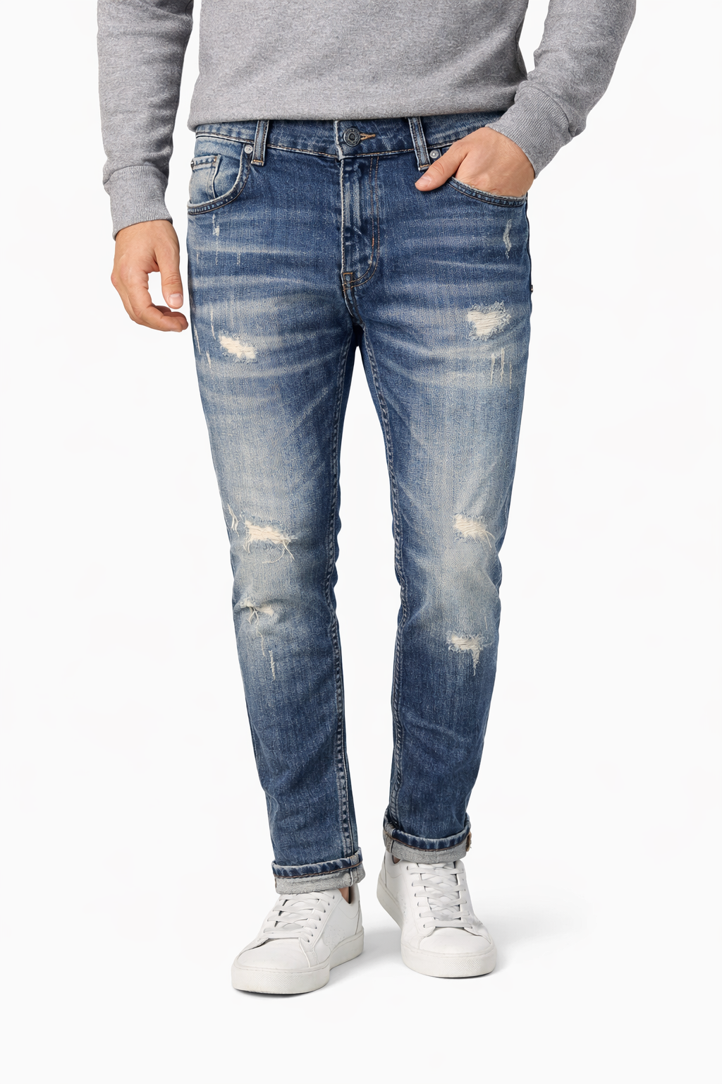 Block Eleven 11 Jeans Modello Amto