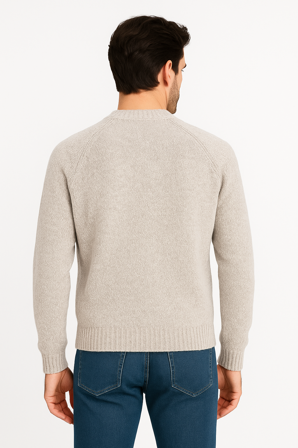 Blu Cashmere  maglione melange