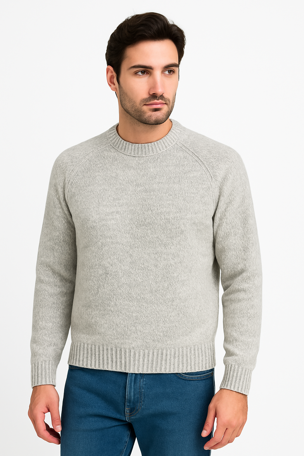 Blu Cashmere  maglione melange