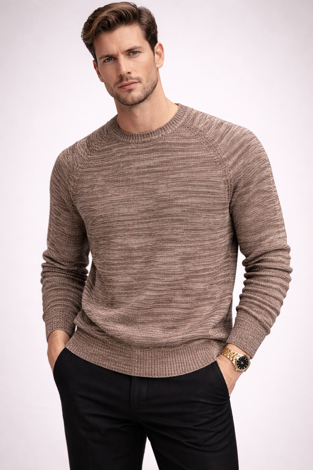 Telacruda  girocollo SWEATSHIRT RAGLAN