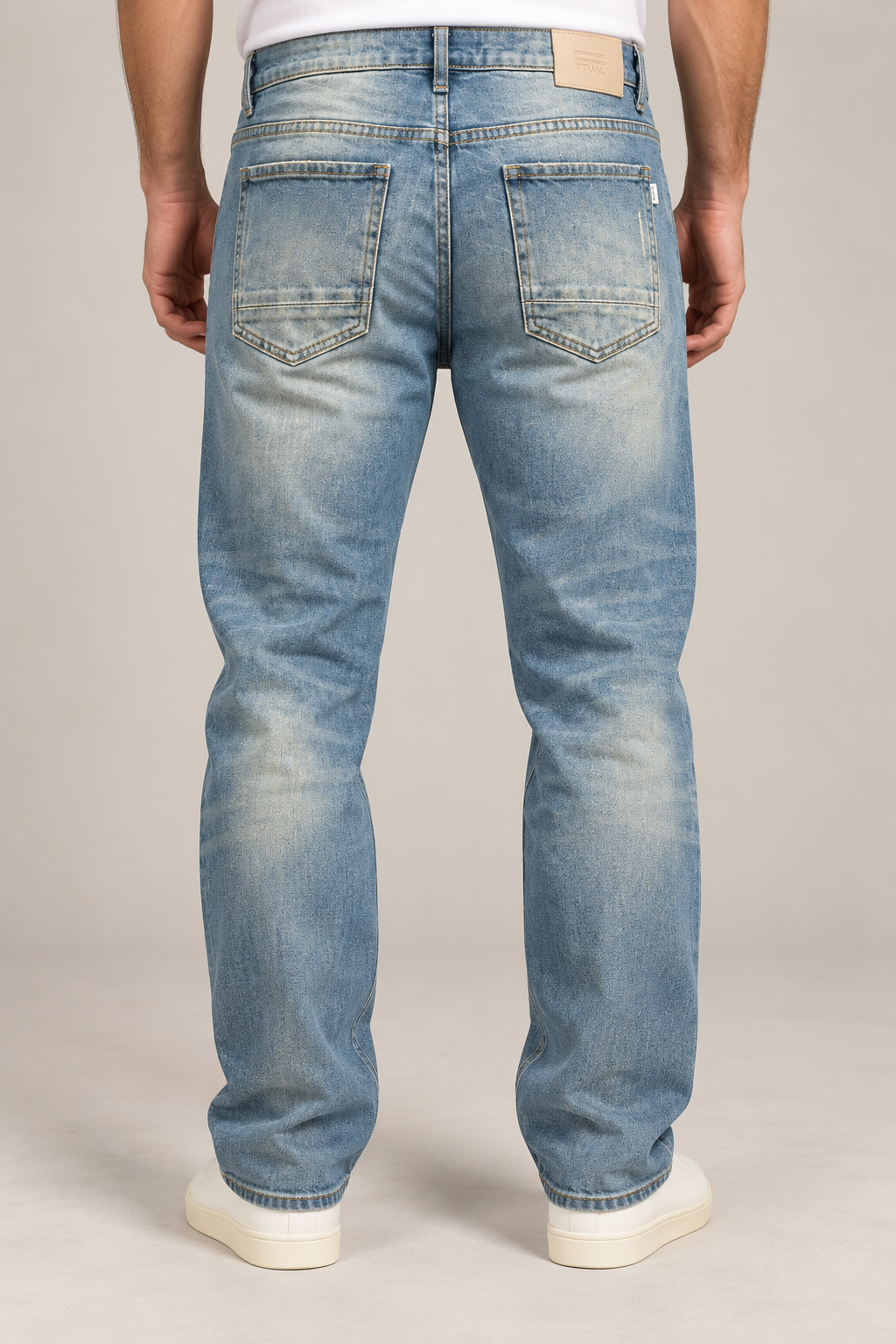 ytual jeans BOB-DIRTY B  lungo cropp