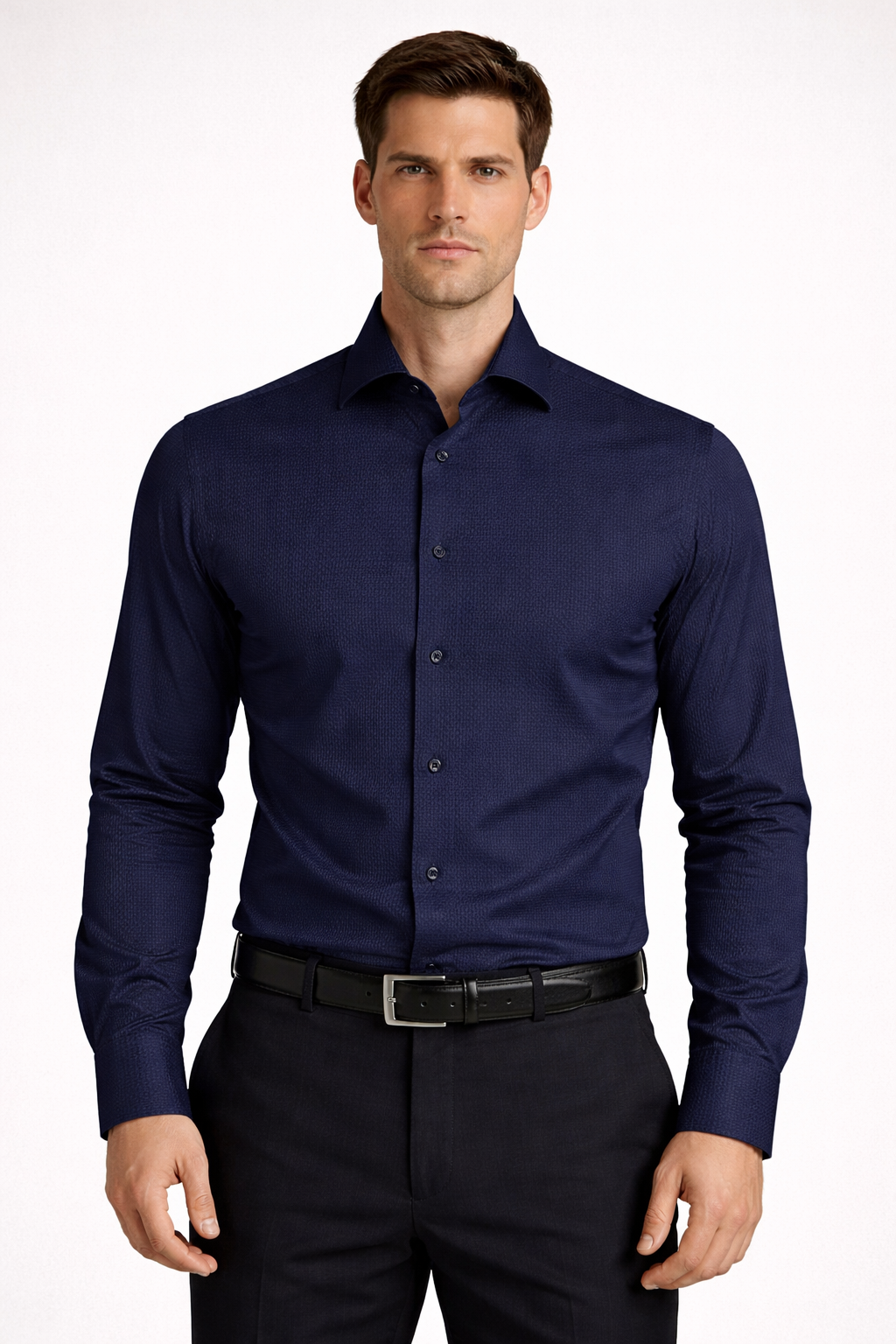 Giglio Milano Camicia goffrata