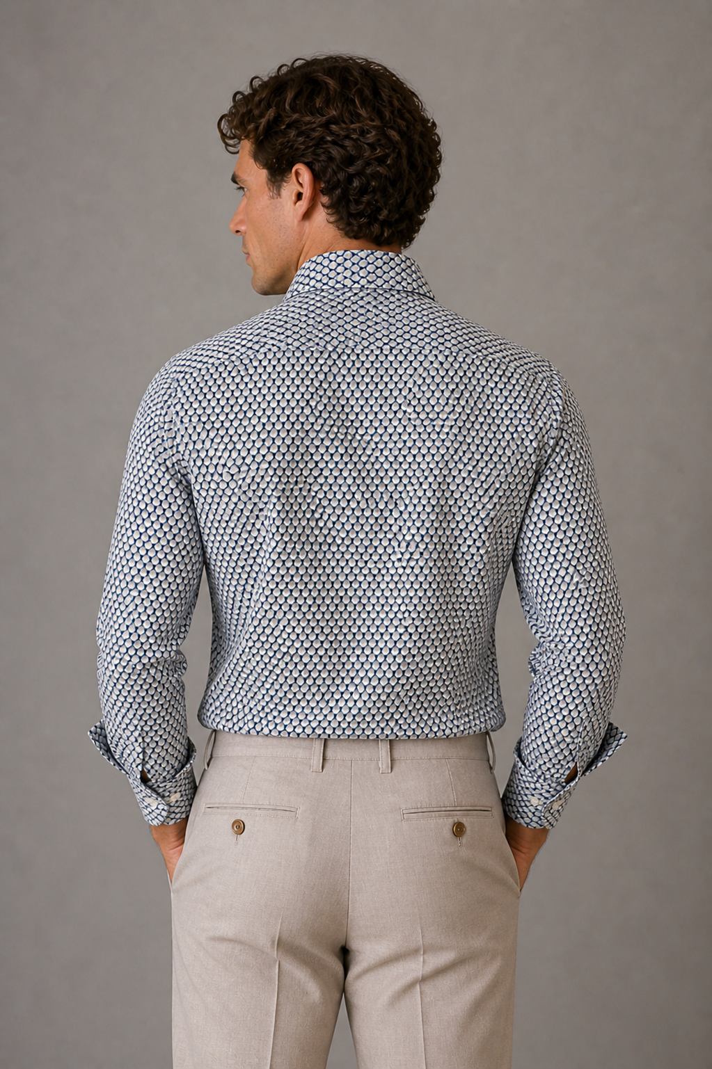 Giglio Milano Camicia Fantasia Goccia
