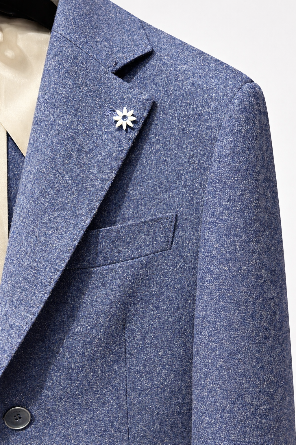 Giglio Milano abito melange  mono petto