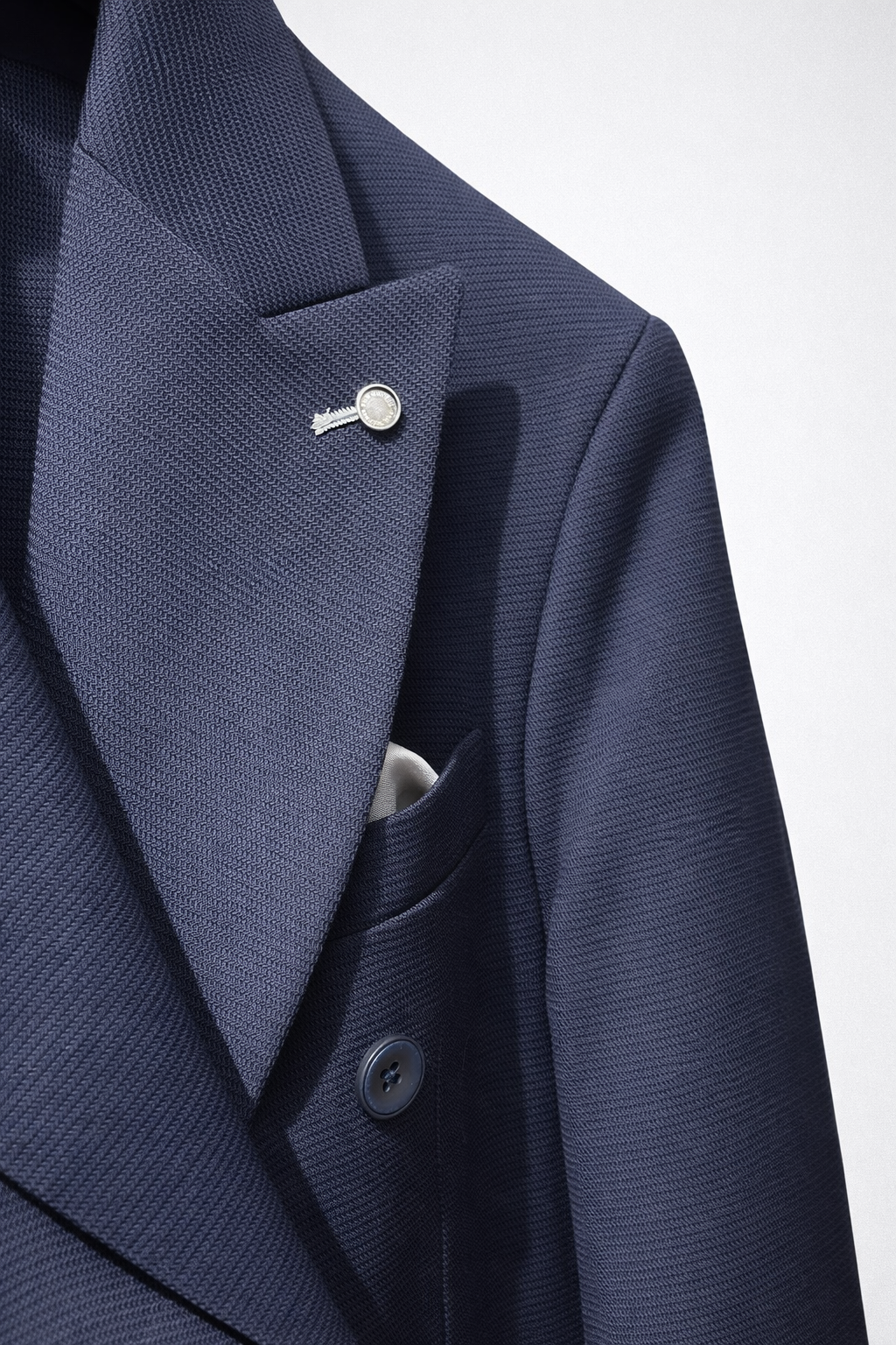 Paul Miranda abito doppio petto operato