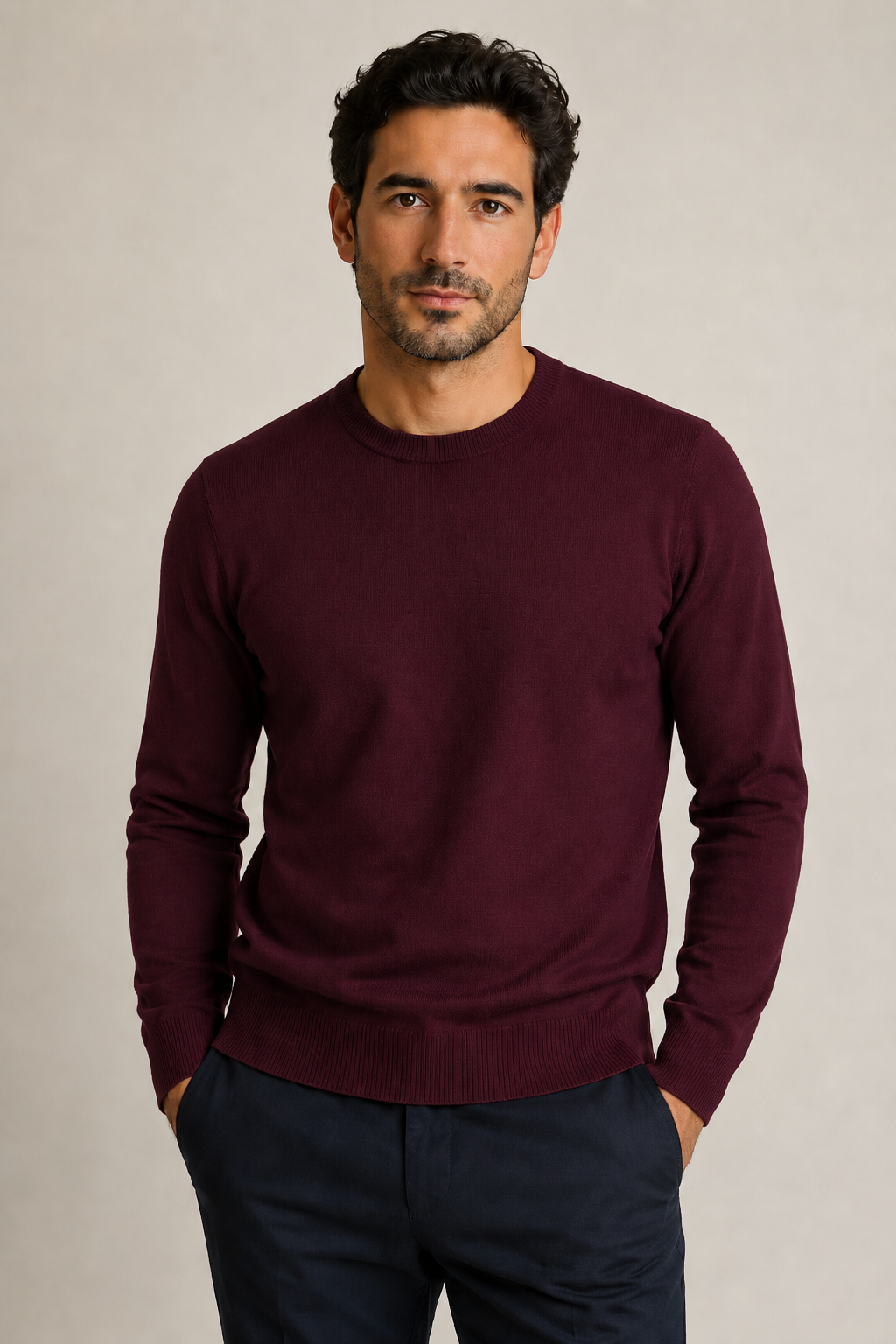 MASQ Girocollo in lana merinoextrafine