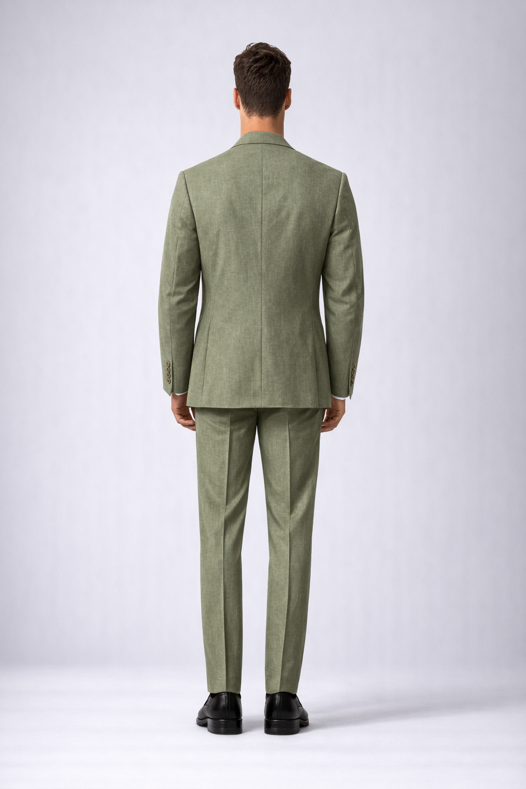 Paul Miranda  abito in  lino