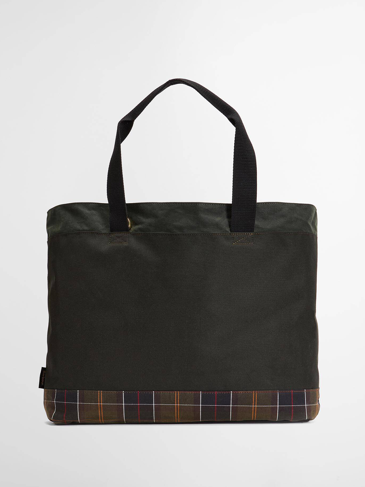 Barbour field wax tote bag
