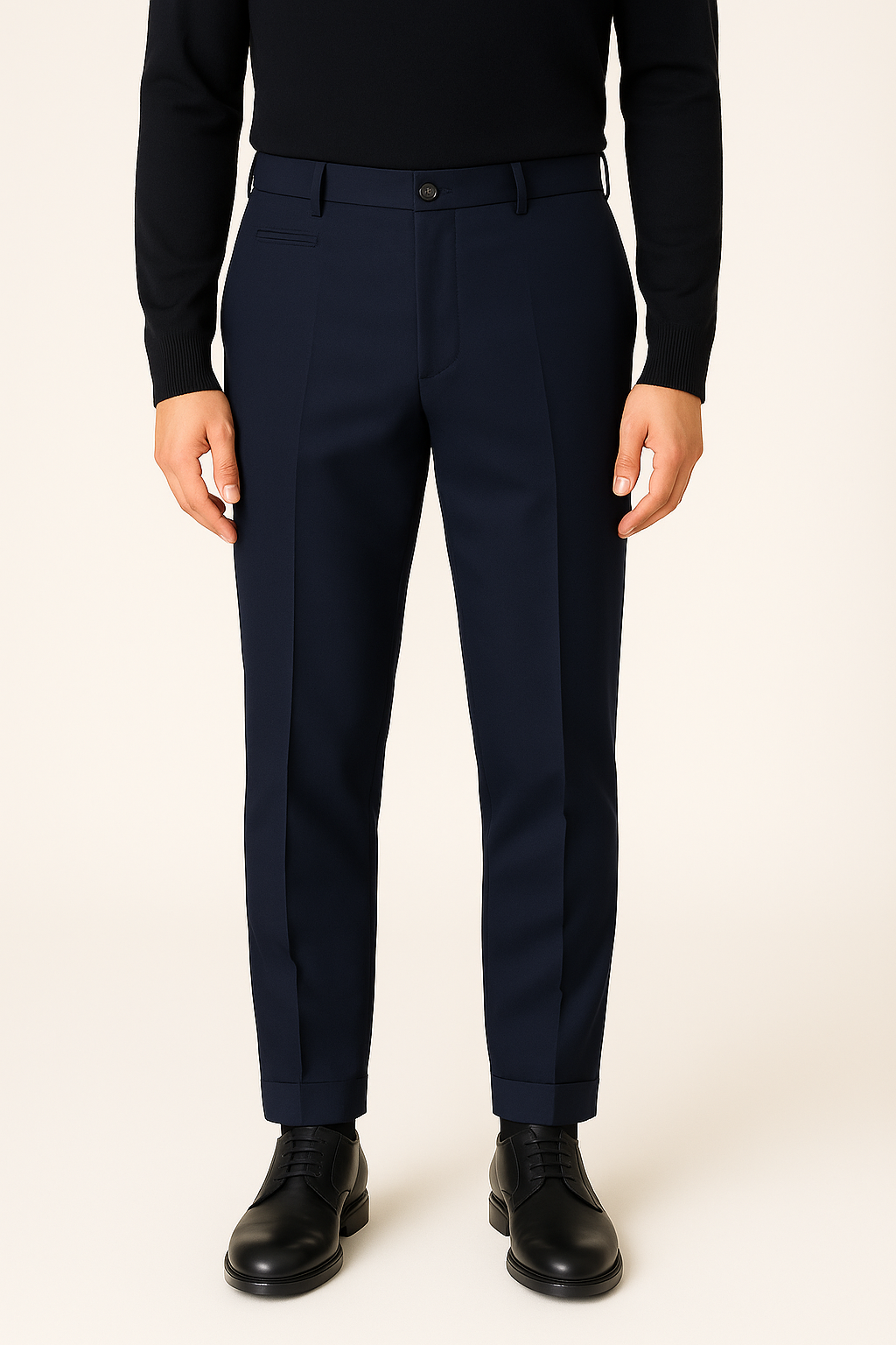 FILETTO PANTALONE CON PIEGA INGLESE