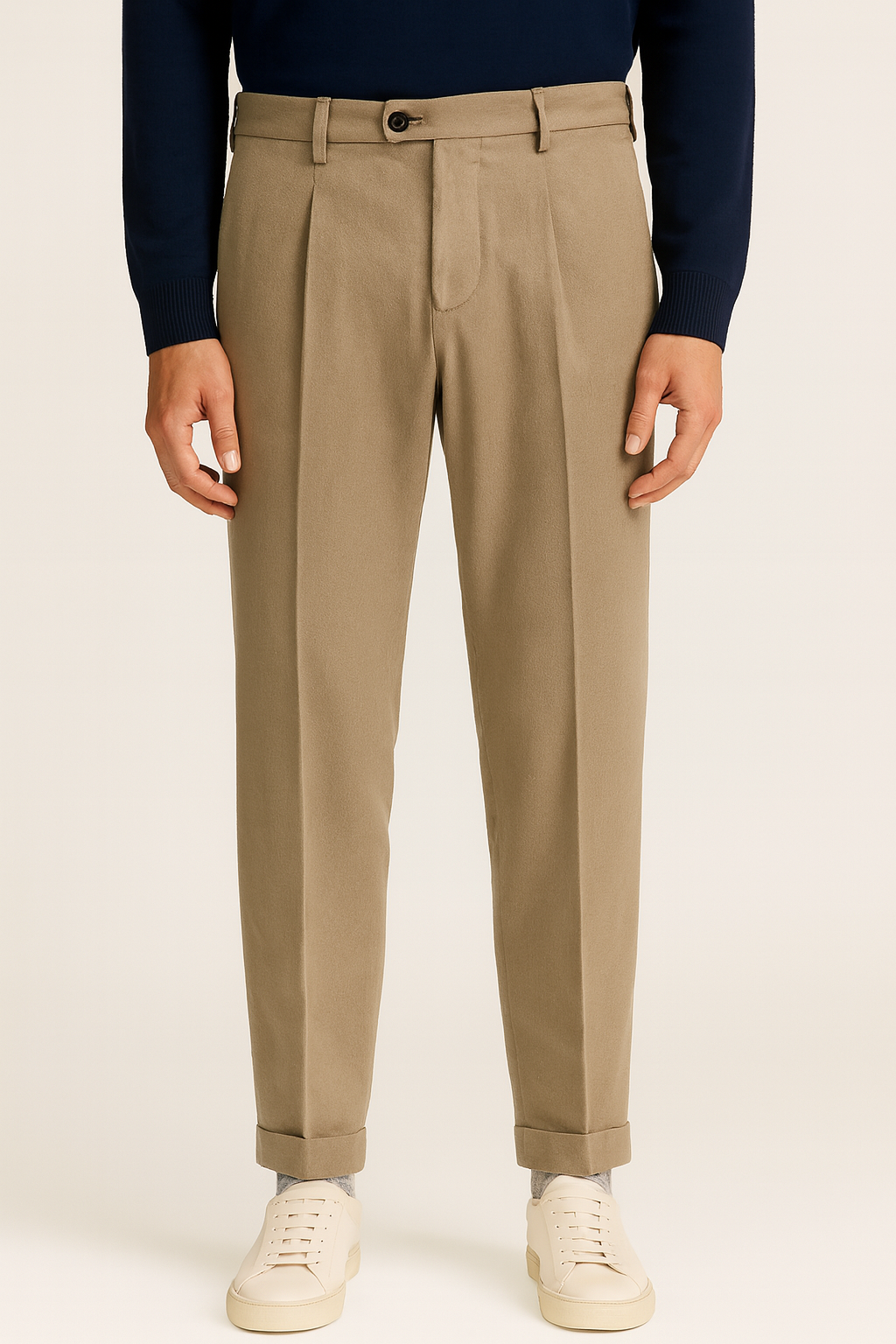 FILETTO PANTALONE CON PIEGA INGLESE