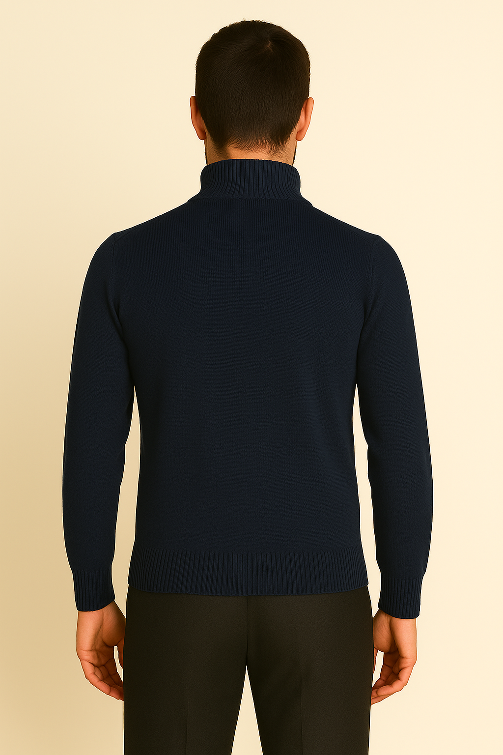 MASQ Lupetto con mezza zip