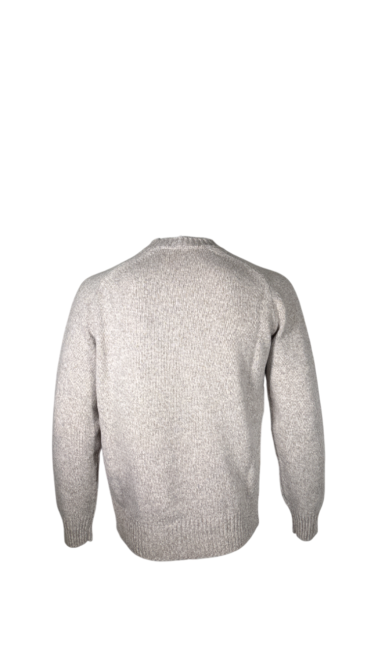 MASQ Maglione in lana effetto mélange
