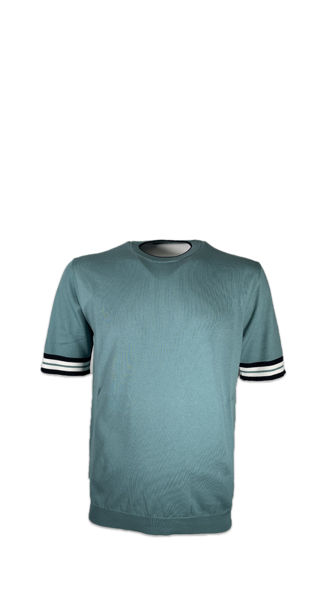 MASQ T-shirt con polsini colorati