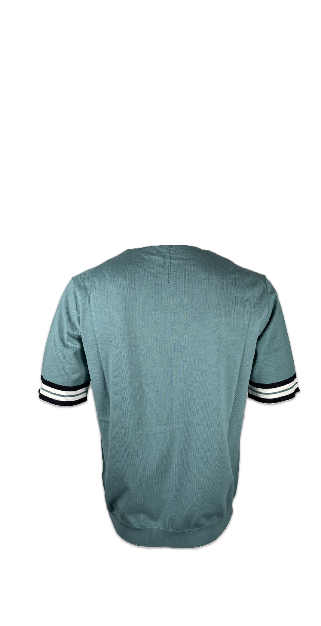 MASQ T-shirt con polsini colorati