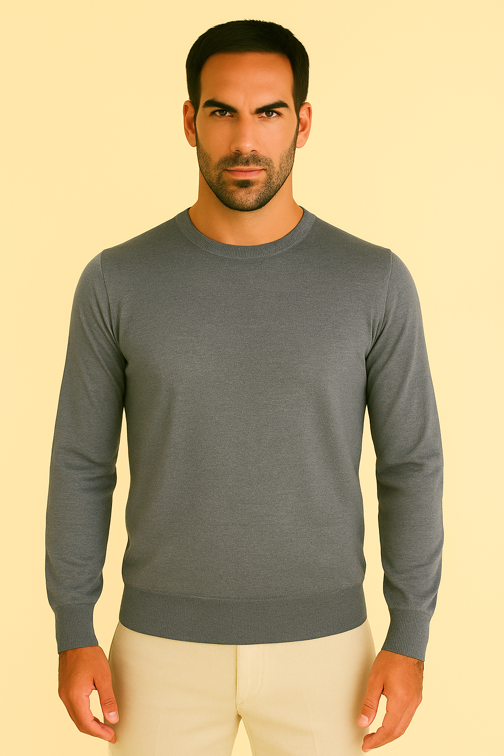 MASQ Girocollo in Seta e lana