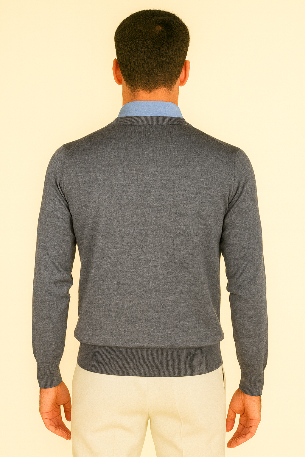 MASQ Girocollo in Seta e lana