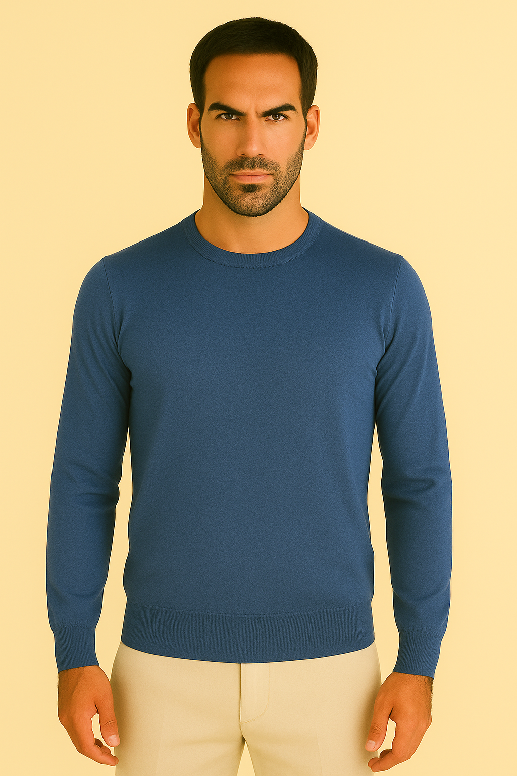 MASQ Girocollo in Seta e lana