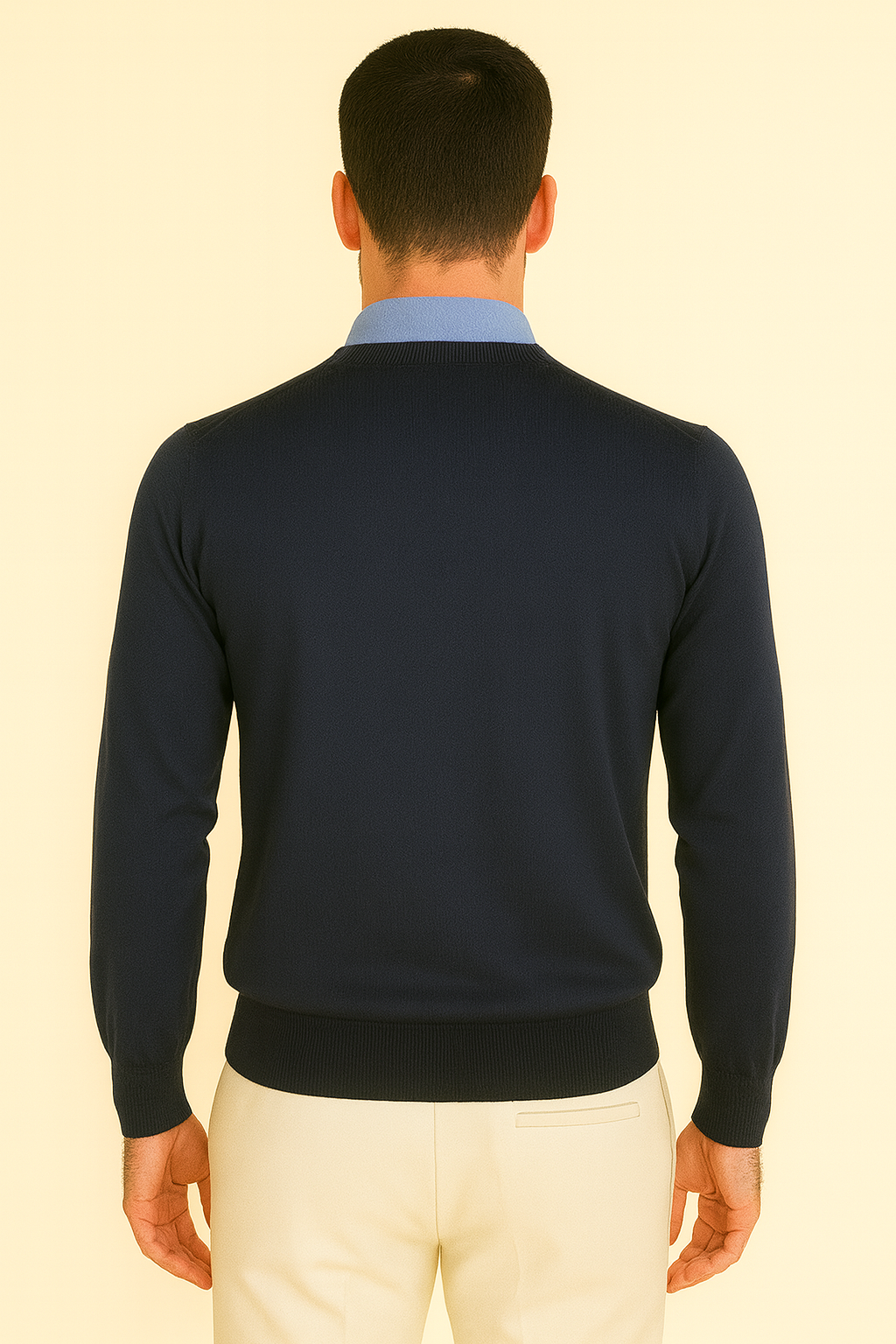 MASQ Girocollo in Seta e lana