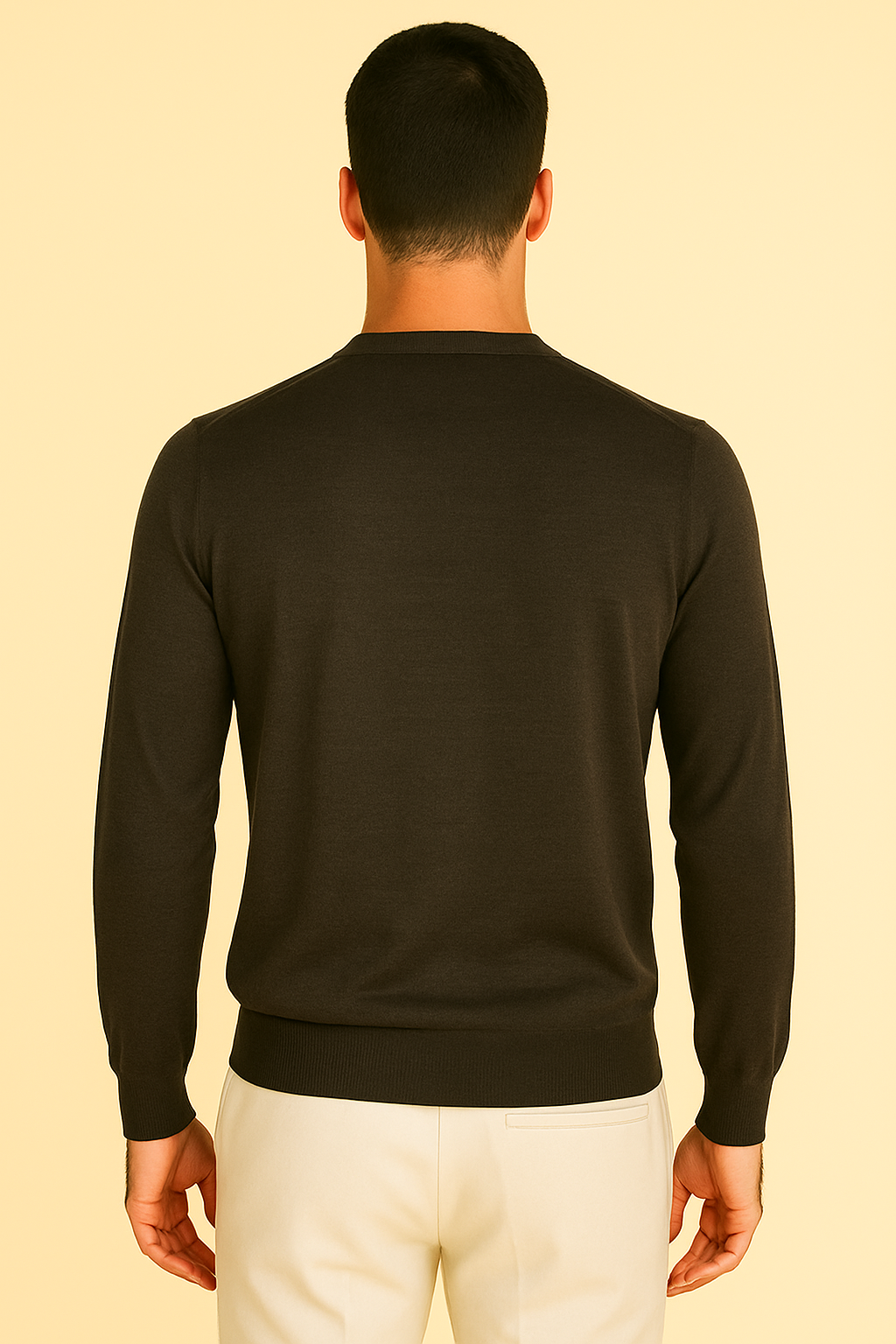 MASQ Girocollo in Seta e lana