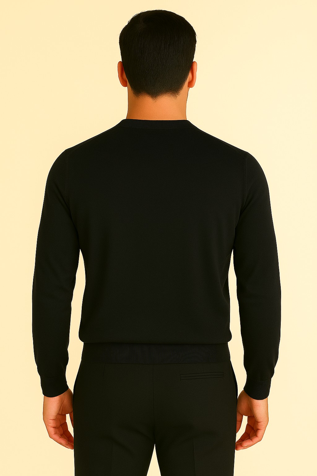 MASQ Girocollo in Seta e lana