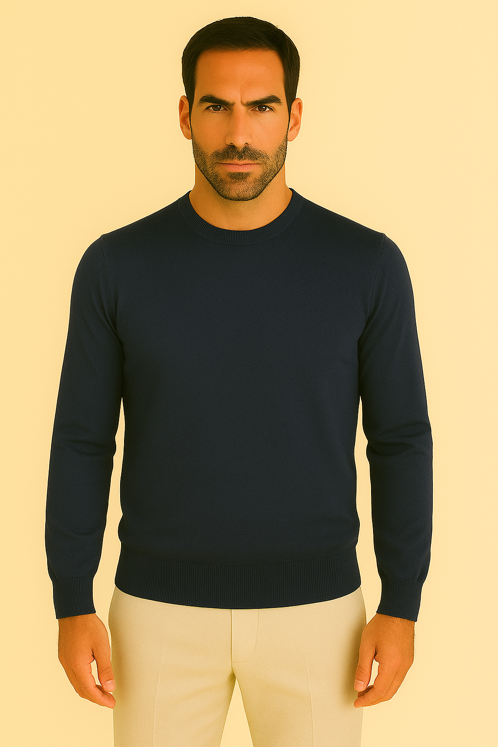 MASQ Girocollo in Seta e lana