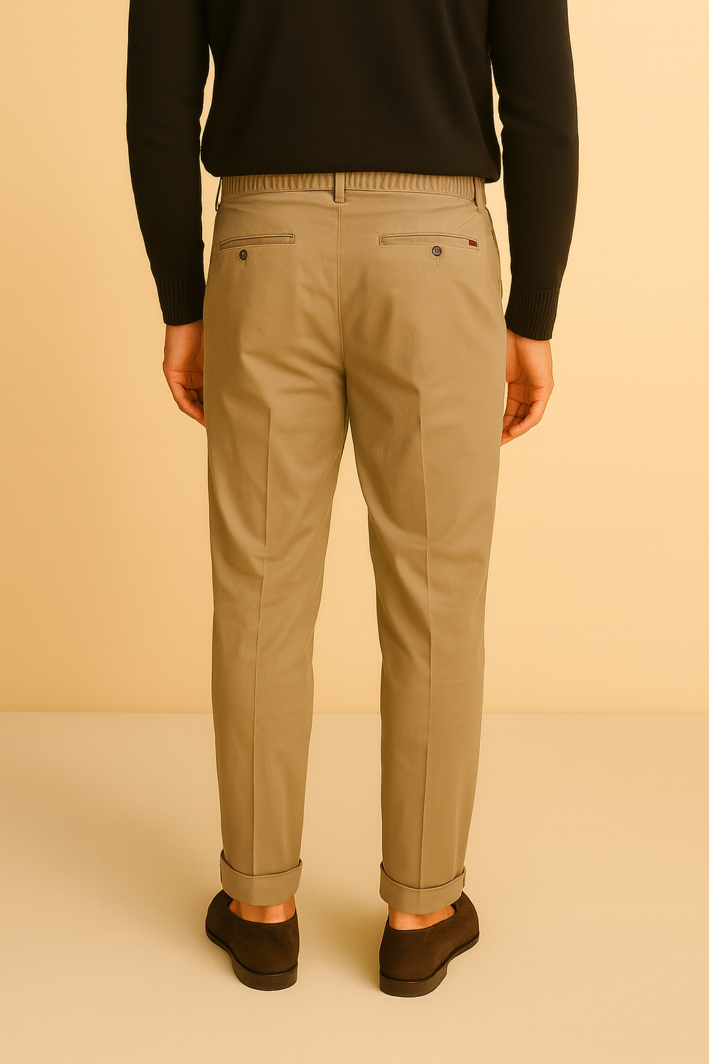 OUR FLAY Pantalone in cotone rasatello