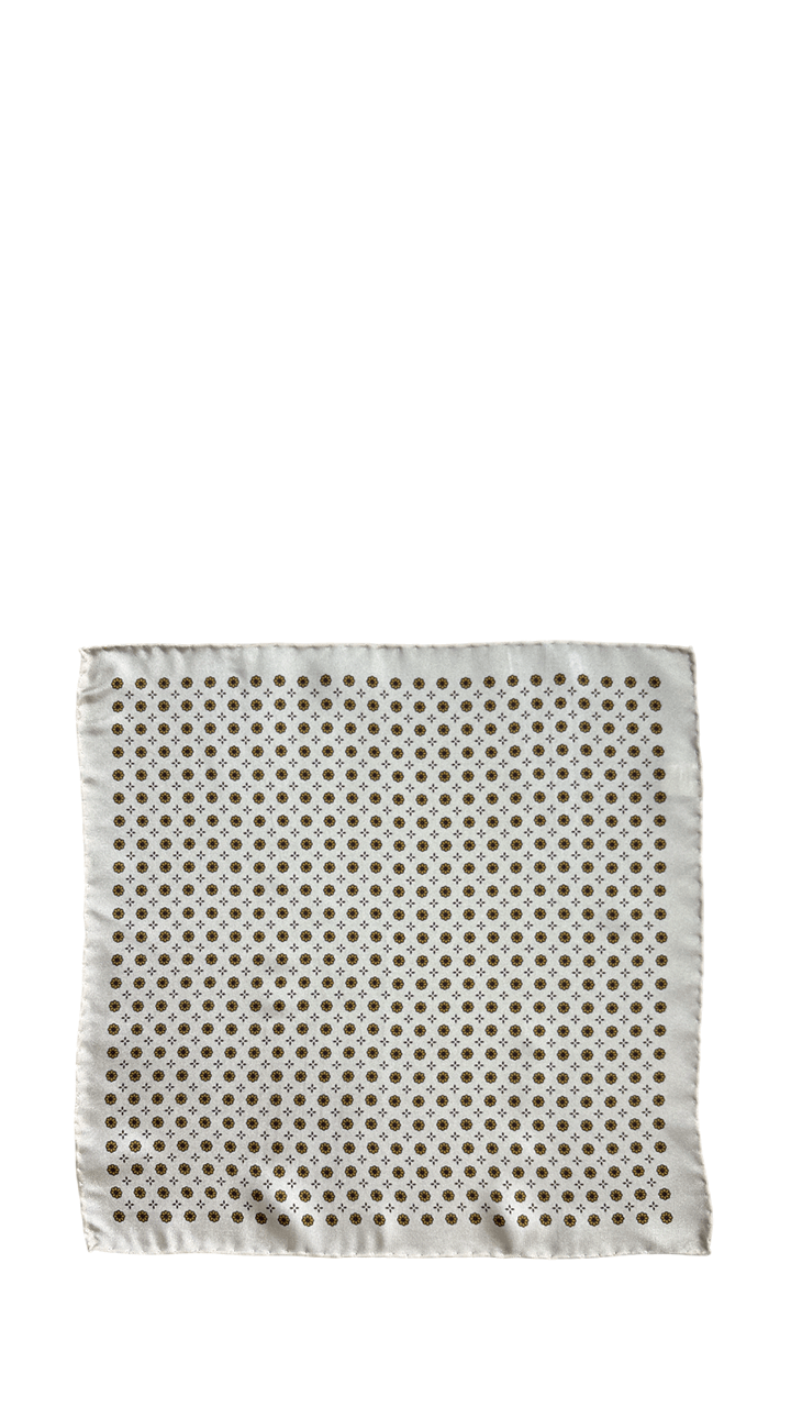 Giglio Milano Pochette stampata in seta
