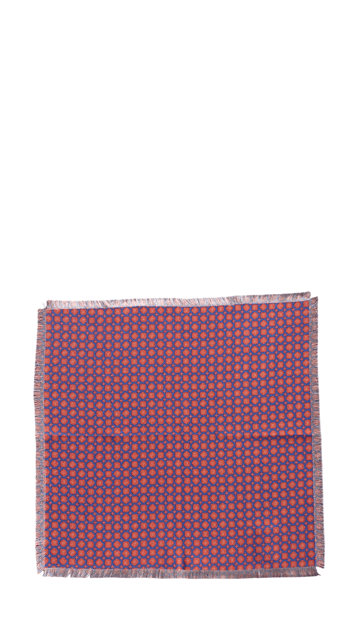Giglio Milano Pochette stampata in seta