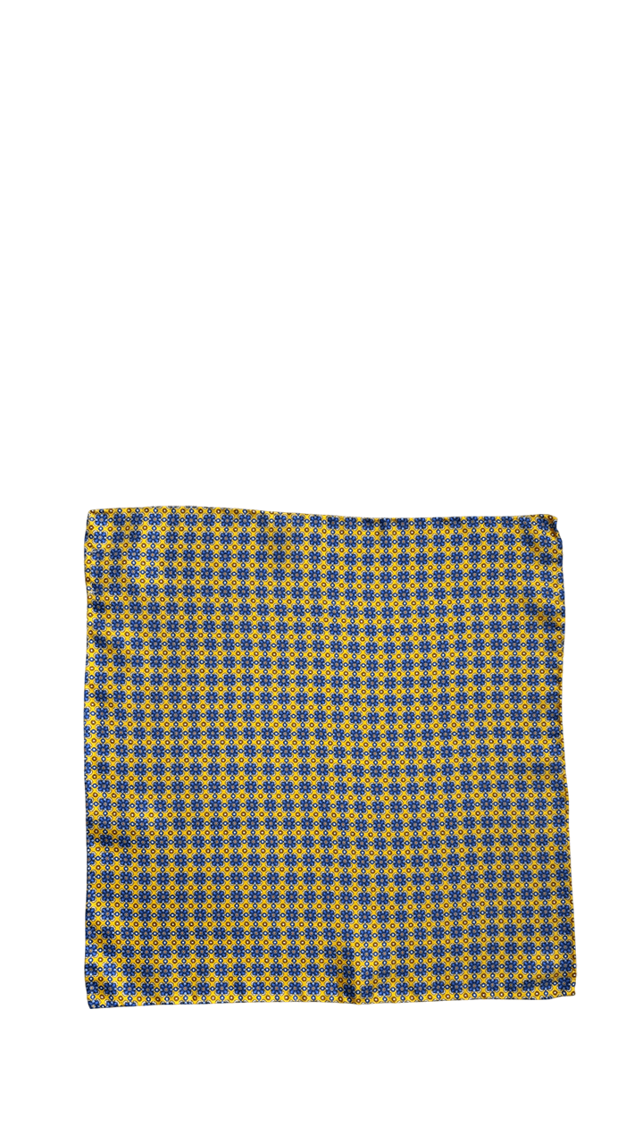 Giglio Milano Pochette stampata in seta