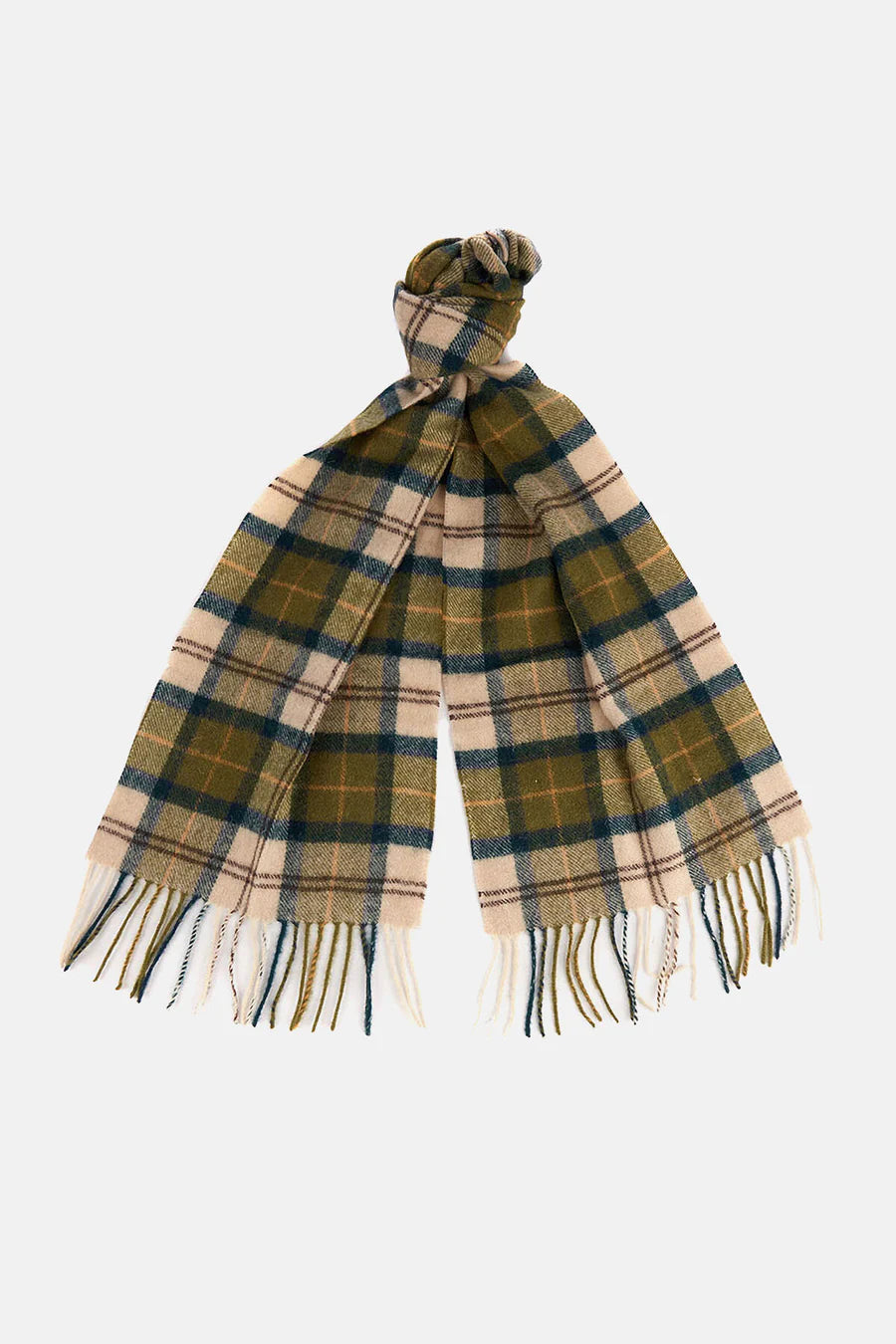 Barbour Sciarpa in lana d'agnello Tartan