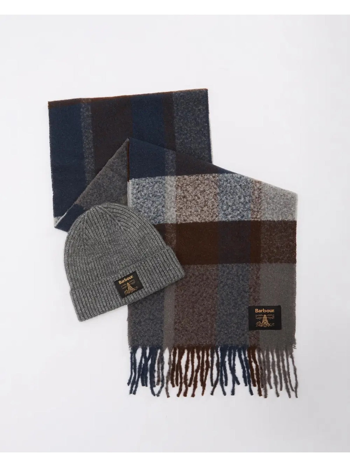 Barbour Westerdale Classic Beanie & Scarf Set