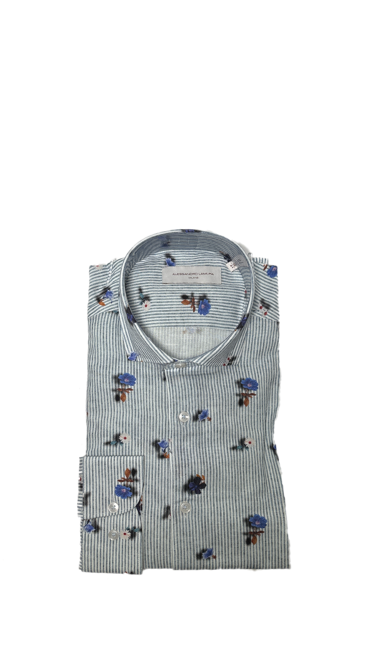 Alessandro Lamura Camicia con fiori
