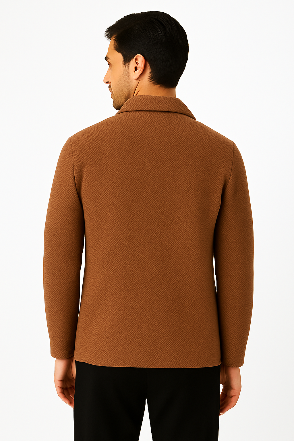 Tramapulia giacca monopetto spigata