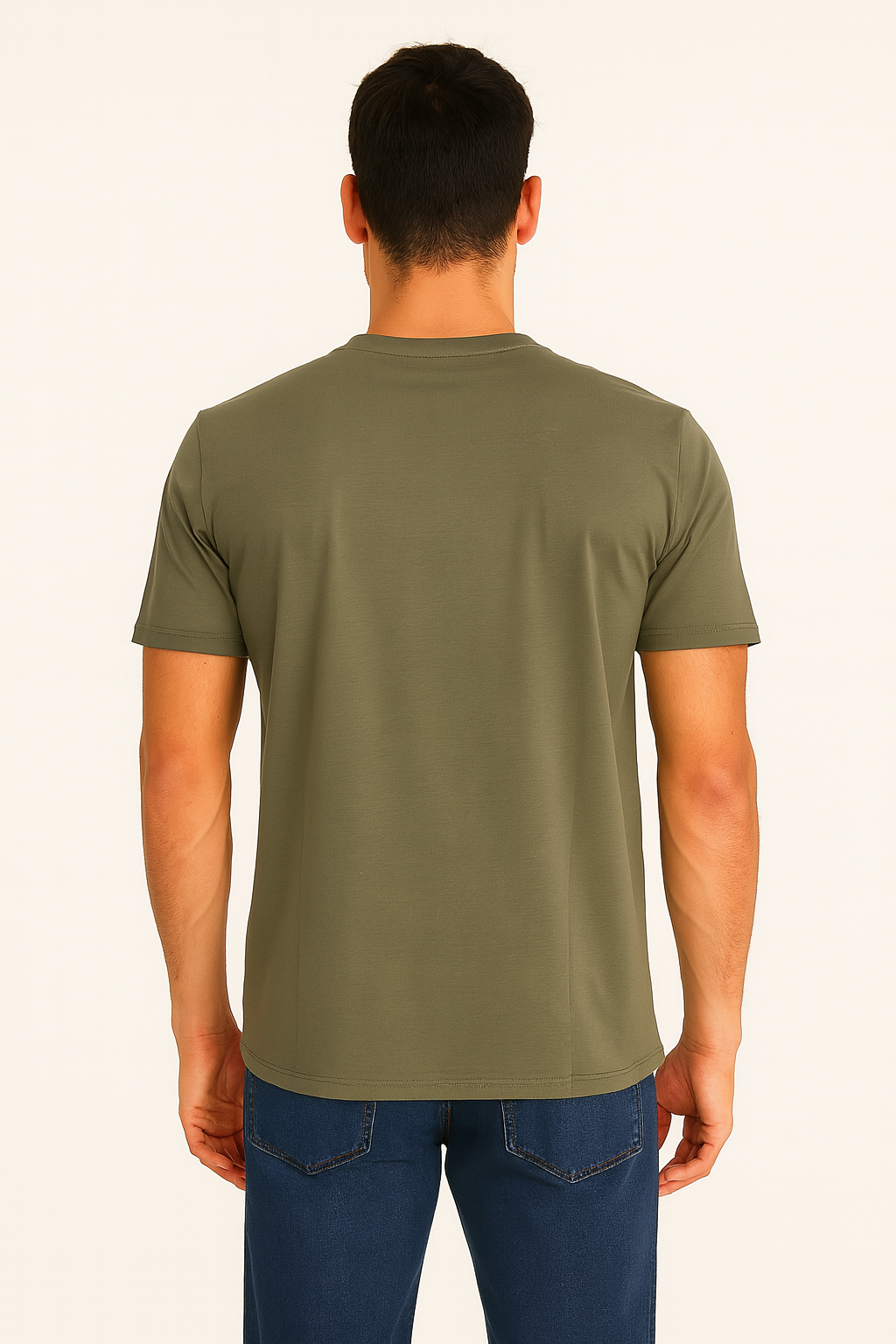 Homeward T-shirt Monocolore in cotone