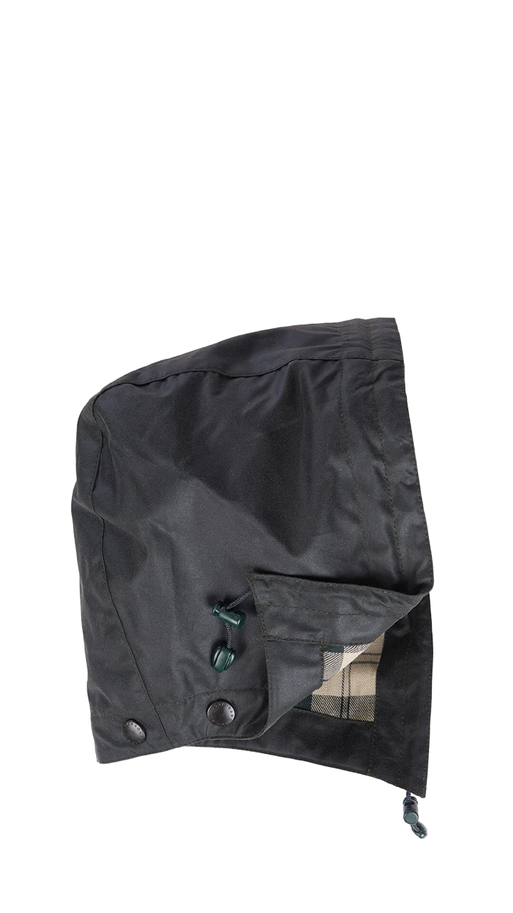 Barbour Waxed Cotton Hood